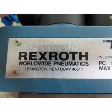 REXROTH Russia Korea PJ35771 PNEUMATIC DIRECTIONAL CONTROL VALVE 150PSI 120V 22VA 12W **NNB**