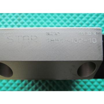 New Canada USA Rexroth Star 1851-432-10 D-97419 Runner Block Roller Rail Free Shipping