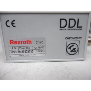 USED Greece Singapore Rexroth R480229333 DDL LP04 Series Valve Terminal System Module 0820062101