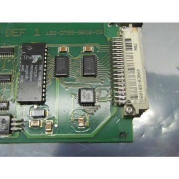 Rexroth Canada Japan Indramat DEF 1.1 PC Board