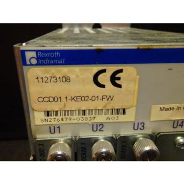 INDRAMAT Australia Dutch REXROTH CLC CONTROLLER_CCD01.1-KE02-01-FW_11273108