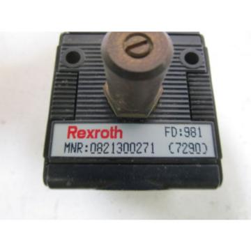 REXROTH Japan Korea CONTROL BLOCK 0821300271 *USED*