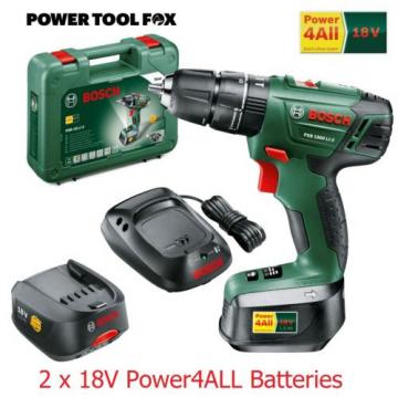 new - Bosch PSB 1800 Li-2 CORDLESS COMBI-DRILL 06039A3371 3165140761710