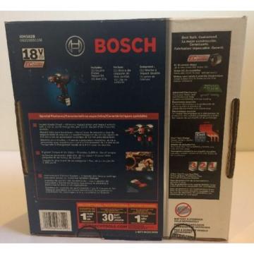 NEW BOSCH IDH182B 18V Socket Ready 1/4&#034; Hex Impact Driver + 1/2&#034; Drive Wrench