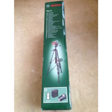 Brand New Bosch PLL-2 Self Level Cross Line Laser Level with Tripod