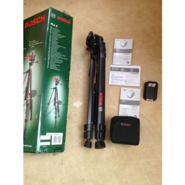 Brand New Bosch PLL-2 Self Level Cross Line Laser Level with Tripod