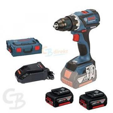 BOSCH TRAPANO A BATTERIA GSR 18 V-EC METALLO DI ALIMENTAZIONE + 2 BATTERIE+