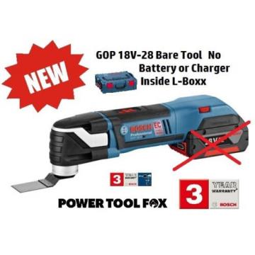 new - Bosch GOP 18V -28 Cordless Multi-Tool L-Boxx 06018B6001 3165140842587