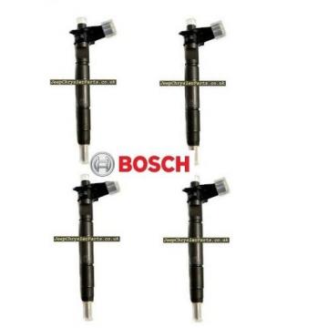 4 X NEW BOSCH 0445115067 FUEL INJECTOR CHRYSLER GRAND VOYAGER RT 2.8CRD 2008-11