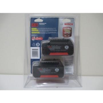 Bosch BAT619G 18V 3.0Ah Lithium-Ion FatPack Battery (2 Pack)