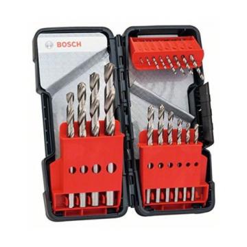 Bosch 2607019578 Metal Drill Bit Set (18-Piece)