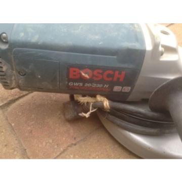 Angle Grinder 9&#034; Bosch GWS 20-230 H