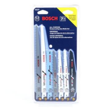 Bosch Carbon Bi Metal Reciprocating Saw Blade Set Designed Durability Efficiency