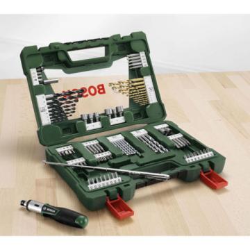 Bosch V-Line Titanium Drill and Bit Set 91pcs