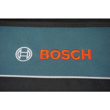 Bosch 12.5&#034;x10.5&#034; Canvas Contractors Tool Bag, Soft Case, Tote New