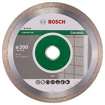 BOSCH, 2608602636, Disco diamantato migliori per Ceramica, 200 x 25,40 x 2,2 x 1