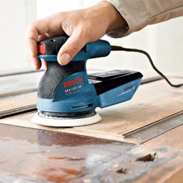 New Bosch GEX125-1AE Professional Random Orbital Sander 220V with Sanding Sheet