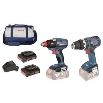 Bosch Blue CORE BRUSHLESS COMBO KIT 18V 2 Pcs,Longer Lifetime Special Bit Holder