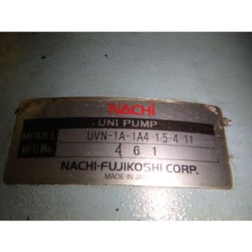 NACHI UNI PUMP amp; MOTOR _ UVN-1A-1A4-15-4-11 _ MOTOR: TWF4817BF