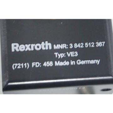 Bosch Japan Egypt Rexroth P# 3842512367 Stop Gate Transfer VE3 3 842 512 367 (Lot of 2pc.)