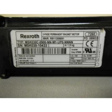 REXROTH Italy Italy SERVO MOTOR, MSK030-C-0900-NN-M1-UP0-NNNN (316200046)