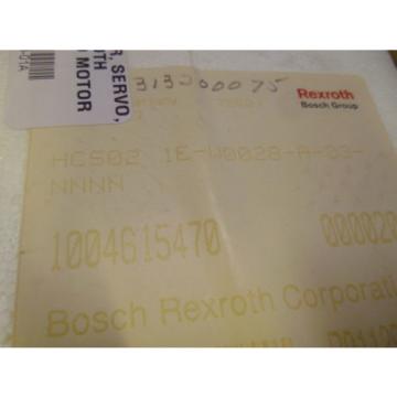 REXROTH India Japan HCS02.1E-W0028-A-03-NNNN SERVO DRIVE *FACTORY SEALED*