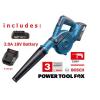 Bosch GBL 18V-120 BLOWER ( Inc 2,0AH Battery &amp; Charger) 06019F5100 3165140821049