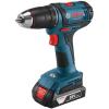 Bosch Li-Ion Drill/Driver Cordless Power Tool Kit 1/2in 18V Keyless BLUE DDB181