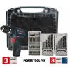 new Bosch GSB 10.8-2-Li Cordless COMBI 2 x Batteries 0615990GE2 3165140818582 #1 small image