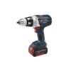 Bosch 18V Li-Ion Brute Tough 1/2&#034; Heavy Duty Drill/Driver w/2 Batteries &amp; Case