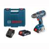 BOSCH GSR18-2-LI Plus Cordless Dril Driver 18V 2.0Ah Full Set #1 small image