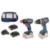 Bosch Blue CORE BRUSHLESS COMBO KIT 18V 2 Pcs,Longer Lifetime Special Bit Holder #1 small image