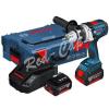 NEW BOSCH GSR18VE-2-LI Rechargeable Drill Driver + 2 Batteries E #1 small image