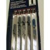 Bosch T501 T-shank Jig saw Set, 5pcs (T118A + T101BR + T101B + T144D + T119BO) #2 small image