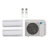 14,000 Btu 177 Seer Daikin Multi Zone Mini Split Heat Pump System 7K-7K