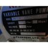 FUJI NACHI OIL MOTOR MLA2097J PUMP USV-0A-A3-15-4-1740A VDS-0B-1A3-D-1731A