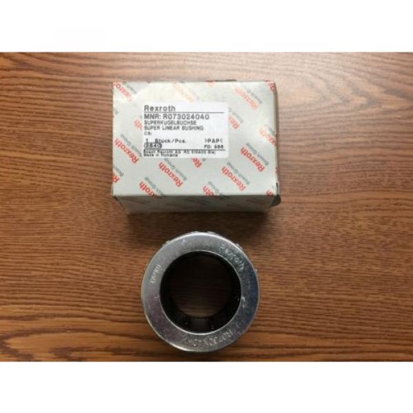 NEW Greece India REXROTH SUPER LINEAR BUSHING KBSH-40-DD PN# R073024040 #2 image