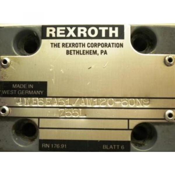 REXROTH Dutch Korea VALVE 4WE6EA51/AW120-60N9 #2 image