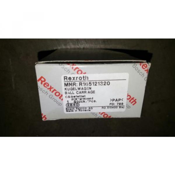 Brand Japan USA New REXROTH rail slider bearing R162221320 #1 image