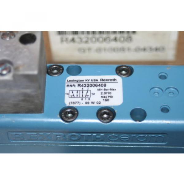 Rexroth Japan Russia Bosch Group Ceram Pneumatic Valve R432006408 GT-010051-04340  NEW #2 image