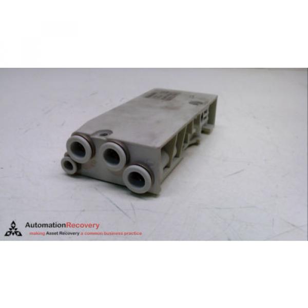 REXROTH India Singapore R 480 240 876, PNEUMATIC MANIFOLD END BLOCK, 24 VDC, 10 BAR #231346 #2 image