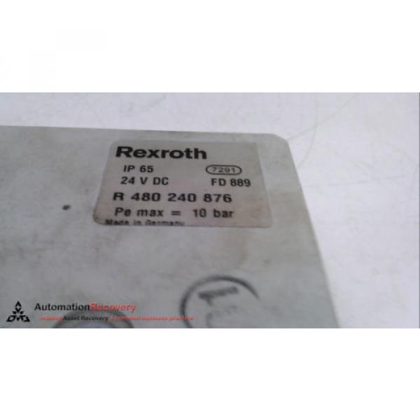 REXROTH India Singapore R 480 240 876, PNEUMATIC MANIFOLD END BLOCK, 24 VDC, 10 BAR #231346 #5 image