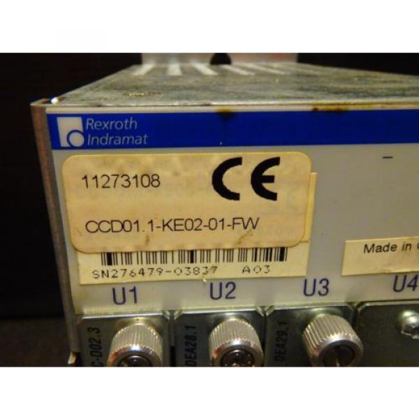 INDRAMAT Australia Dutch REXROTH CLC CONTROLLER_CCD01.1-KE02-01-FW_11273108 #4 image