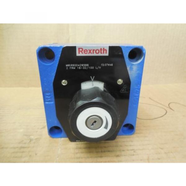 Rexroth Japan France Flow Control Valve R900429596 2 FRM 16-32/100 L/V New #1 image