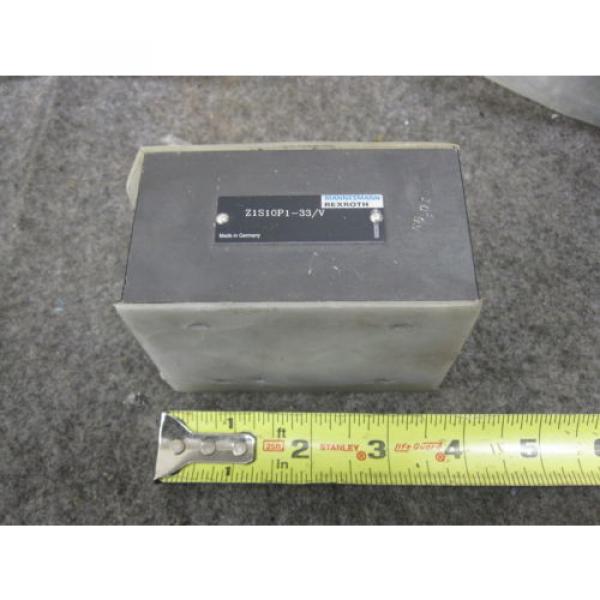 NEW USA Canada REXROTH CHECK VALVE # Z1S10P1-33/V #1 image