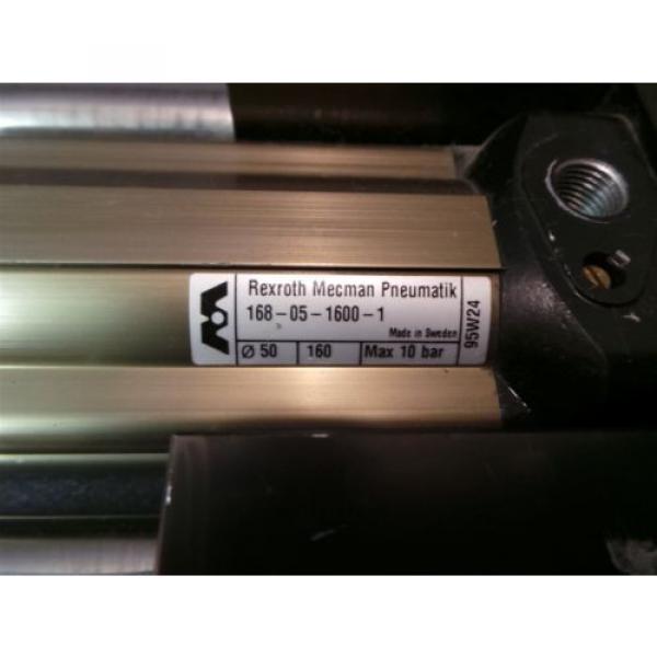 Mecman Japan Mexico Rexroth Pneumatic Air Cylinder Max 10 Bar 168-05-1600-1  1680516001 #3 image