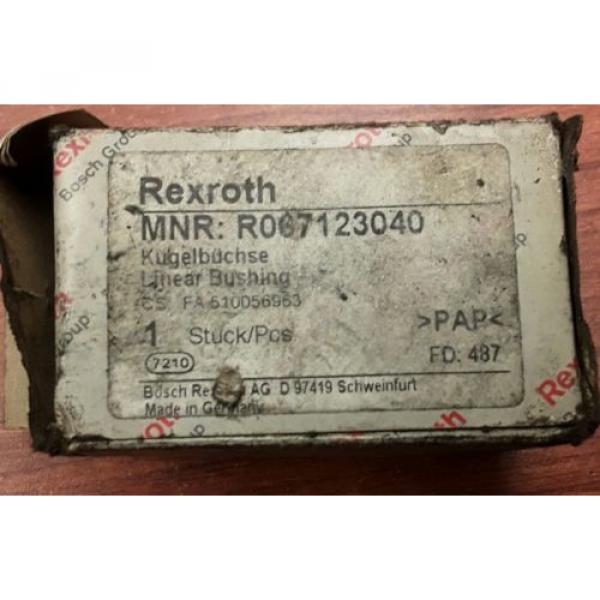 Rexroth Canada Singapore R067123040 Linear Bushing #2 image