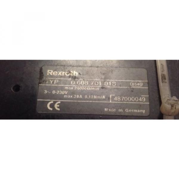 REXROTH Australia Germany * NUT RUNNER MOTOR * 0-608-701-018 #2 image