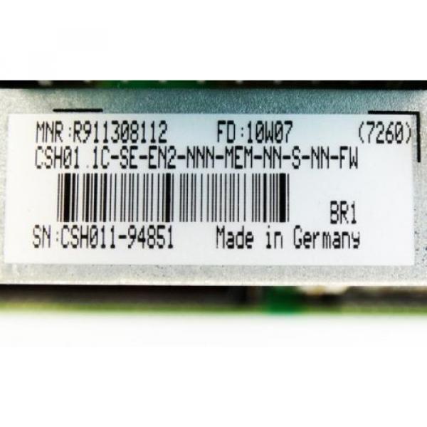 Rexroth China Germany SERCOS CSH01.1C-SE-EN2-NNN-MEM-NN-S-NN-FW R911308112 *used* #3 image