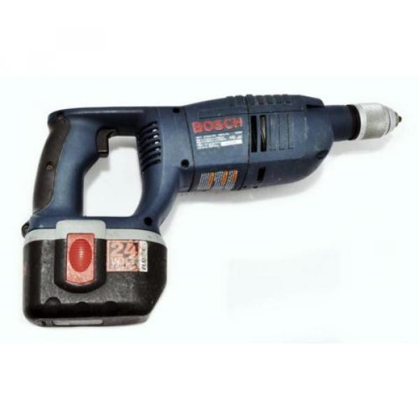 BOSCH 12524 24v PLATINUM 2.4Ah NiCd 2000 RPM 1/2&#034; CORDLESS HAMMER DRILL BUNDLE #2 image